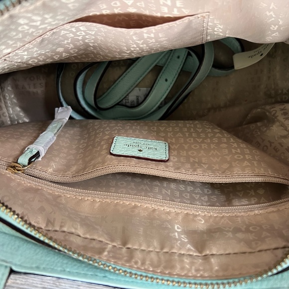 Kate Spade Satchel Crossbody Teal Purse